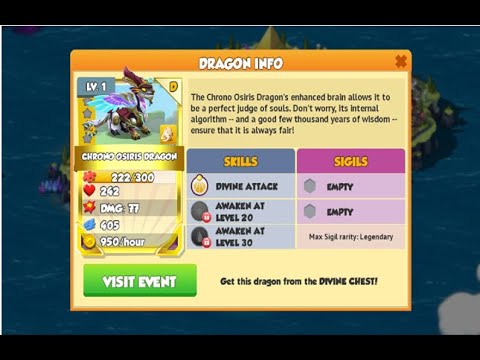 222 Chrono Osiris Dragon Piece-Dragon Mania legends | The Final Time Rift Part one | DML