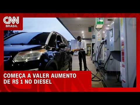 Petrobras eleva diesel em R$ 1 por litro; alta será compensada por subsídio | CNN MERCADO