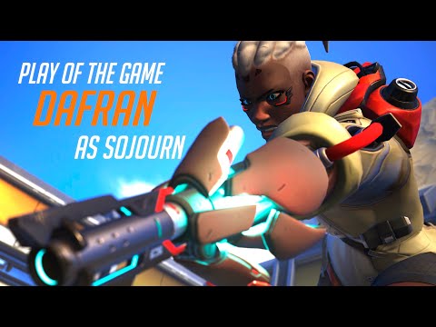 BEST SOJOURN? DAFRAN RANK 11 DPS! [ OVERWATCH 2 TOP 500 ]
