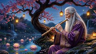 (Sin Anuncios) Música Flauta Tibetanos Para Sueño Profundo, Cura Todo El Cuerpo Y Calma La Ansiedad