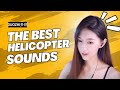 ASMR helicopter sound | The best helicopter compilation (30mn Full of Tingles) | DuoZhi多痣