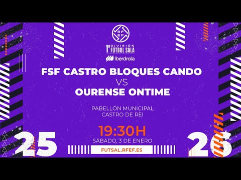 F.S.F. Castro Bloques Cando vs Ourense Ontime| Primera Iberdrola J12
