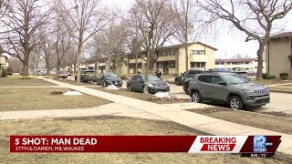 5 shot, 1 man dead, near 37th and Darien in Milwaukee