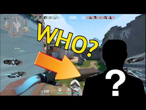 accidently queued with this famous streamer. Valorant Gameplay.