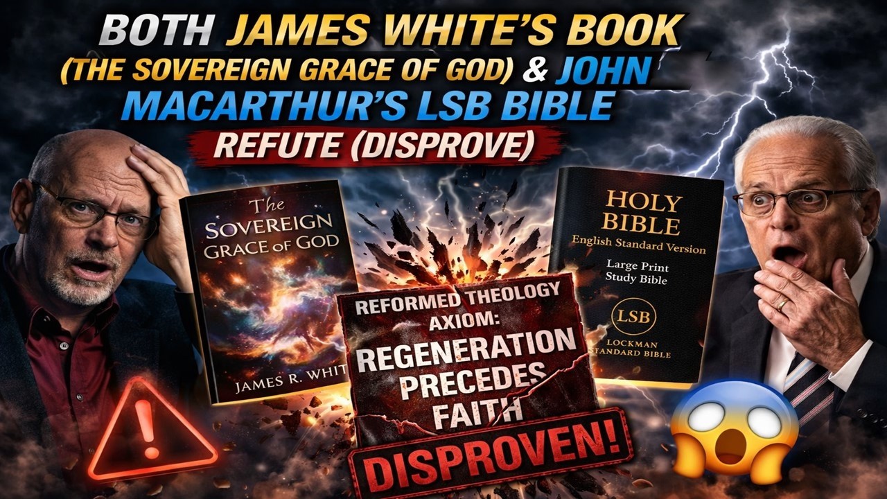 Both James White's Book & John MacArthur's Legacy Standard Bible Refute Regeneration Precedes Faith!