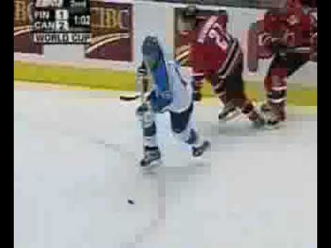 Iconic Team Finland goal by Tuomo Ruutu in 2004 World Cup Final