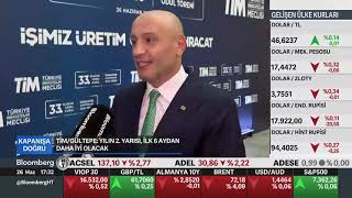 TİM Başkanımız Mustafa Gültepe, 33. Genel Kurulumuz ve İhracatı Değerl