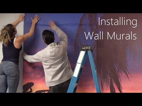 Installing Vinyl Peel and Stick Wall Murals In Your Home Or Business – PASWM