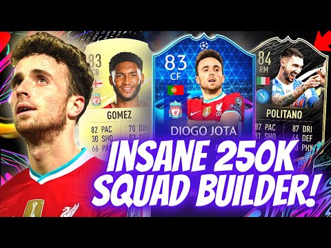 OVERPOWERED 250K TEAM FIFA 21 (Increase Your Wins)! | FIFA 21 250K SQUAD BUILDER!