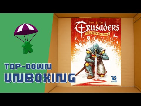 Crusaders: Thy Will Be Done Unboxing (4K) // Will that be Wooden or Plastic?