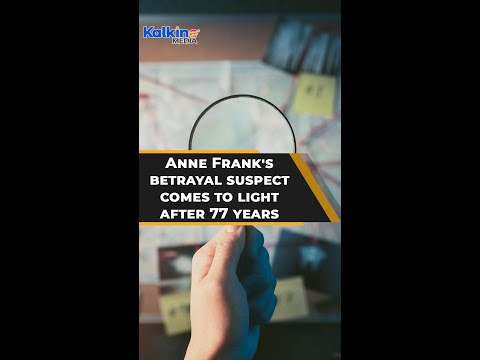Anne Frank's betrayal suspect comes to light after 77 years