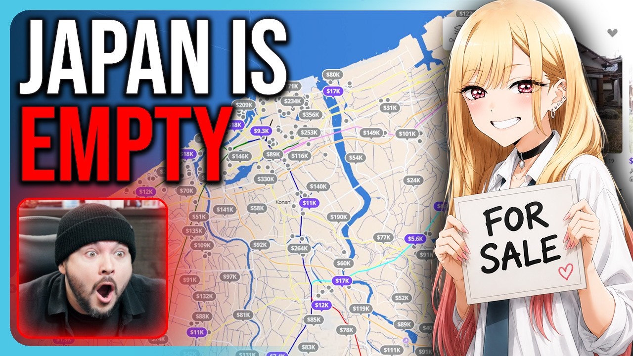 Japan Is EMPTY, Home Prices Are DIRT CHEAP