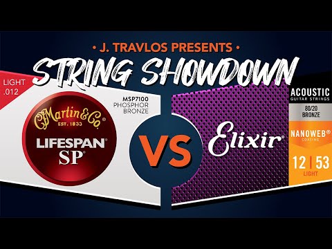 Guitar String Showdown: Martin Lifespan SP VS Elixir 80/20 Acoustic Guitar Strings