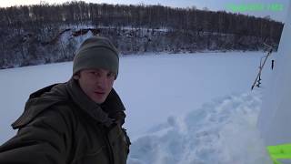 Рыбалка на реке ай зимой