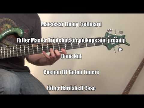 Bass Club Chicago Demos - Ritter Roya 5 Blue Spalt Maple
