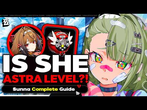 THE NEW BEST SUPPORT?! The BEST Guide to Sunna (Teams/Disk/W-Engine) - Zenless Zone Zero