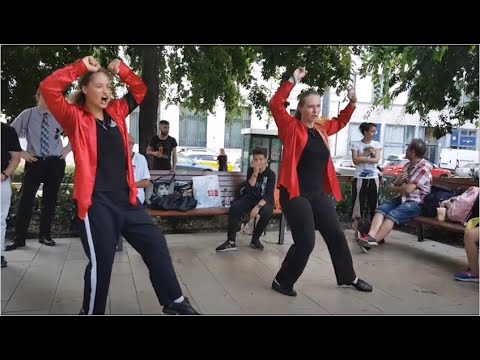 29 August 2020, Michael Jackson dance tribute, Hungarian fans at Michael Jackson Memorial Tree