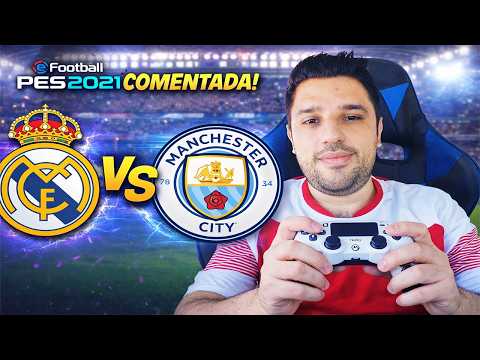 🔴[EFOOTBALL PES 2021 ] Real Madrid vs Manchester City | Champions League 2026 | Com Facecan