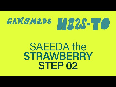 HOW-TO / Saeeda the Strawberry / STEP 02