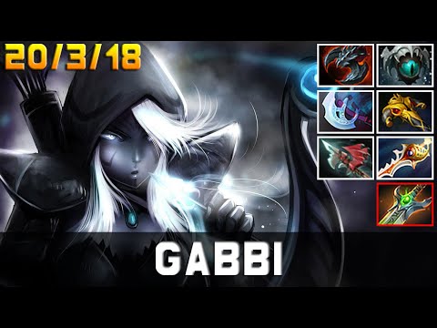 Gabbi Drow Ranger | New Patch 7.32d | Dota 2 Pro MMR Gameplay #82