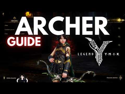 Legend of Ymir Global: Archer 🏹 Why Are Players Switching? – Full Skill Breakdown