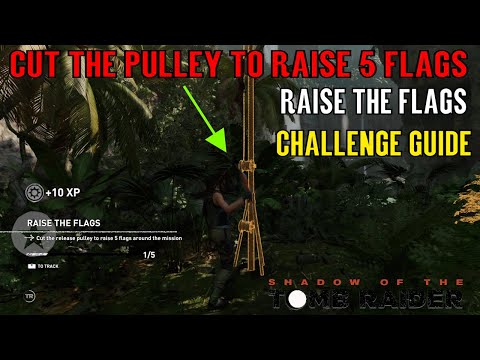 Shadow of the Tomb Raider 🏹 Raise the Flags 🏹 (Mission of San Juan Challenge Guide) Video