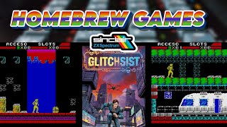 GLITCHSIST - New Zx Spectrum Game 2026