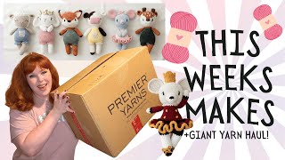 Yarn HAUL + You HAVE to See My Newest Creations! - This Week's Makes