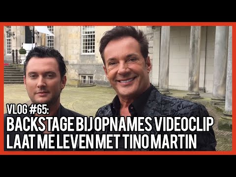 BACKSTAGE BIJ OPNAMES VIDEOCLIP LAAT ME LEVEN MET TINO MARTIN - GERARD JOLING - VLOG #65