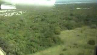 preview picture of video 'Approach and landing at Bamburi airstrip Mombasa'