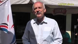 preview picture of video 'Piknik Prawicy 2012 - Janusz Korwin-Mikke - Wykłady były na najwyższym poziomie!'