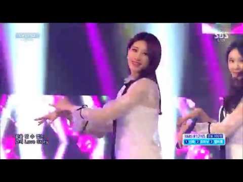 Nine Muses (나인뮤지스) - Drama (드라마) goodbye stage [live on SBS Inkigayo 150315]