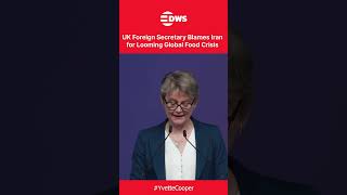 "GLOBAL ECONOMY IS BEING HELD HOSTAGE": UK FM Blames Iran for Looming Global Food Crisis | AH1C