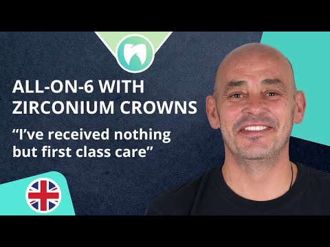 All-on-6 Dental Implants Smile Makeover in Turkey at Dentatur