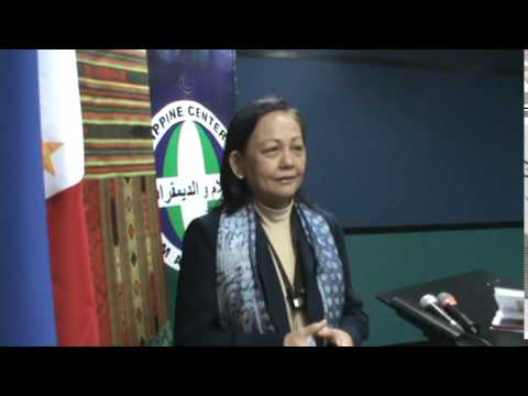PCID President Ms. Amina Rasul-Bernardo on the MARYAM MOVEMENT
