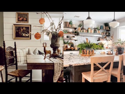 Stunning Antique Farmhouse Style Christmas Home Tour
