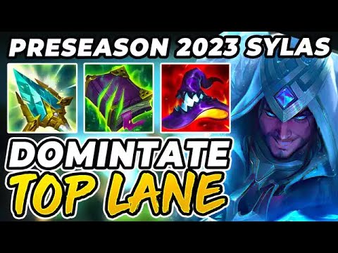 DOMINATE TOP LANE WITH THIS BUILD! | Rod of Ages Sylas | Sylas Top | S13 Sylas Gameplay