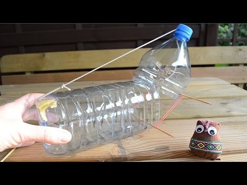 Arsenal Fugaz compañera de clases Trampa para roedores con una botella de plastico