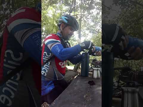 Un tereré en el cerro de la virgen de los pobre, en Cerro Corá, Misiones...