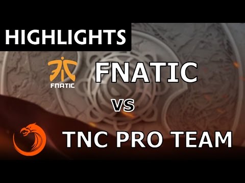 Fnatic vs TNC Pro Team - The International 2016 Qualifiers - Dota Highlights