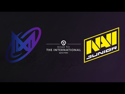 Nigma Galaxy vs NAVI Junior - Road to TI - RQ - WEU - Upper Bracket Quartferfinals