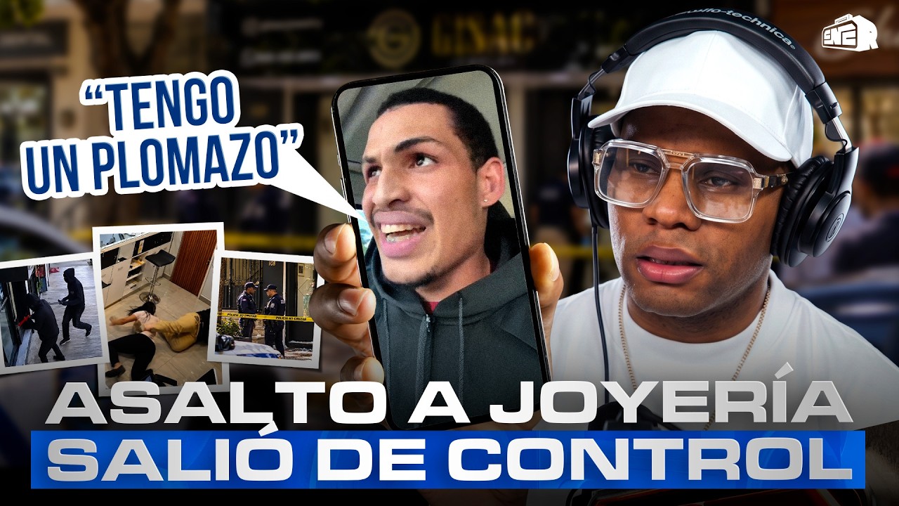 “TENGO UN PLOMAZO” TOLENTINO RECONSTRUYE EL ASALTO A JOYERÍA QUE SE SALIÓ DE CONTROL