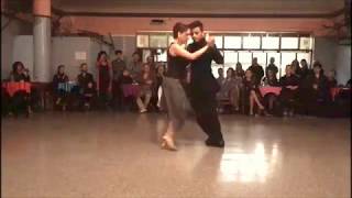 MILENA PLEBS y SEBASTIAN ACHÁVAL en Viva la Pepa Milonga