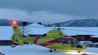 preview picture of video 'Eurocopter AS365 N3 Dauphin   LN-OLM'