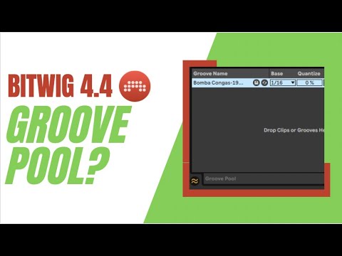 Wait, #bitwig  Has Groove Pools? (sorta)