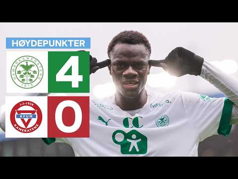 HamKam Hamarkameratene Hamar 4-0 KFUM Fotball Oslo 