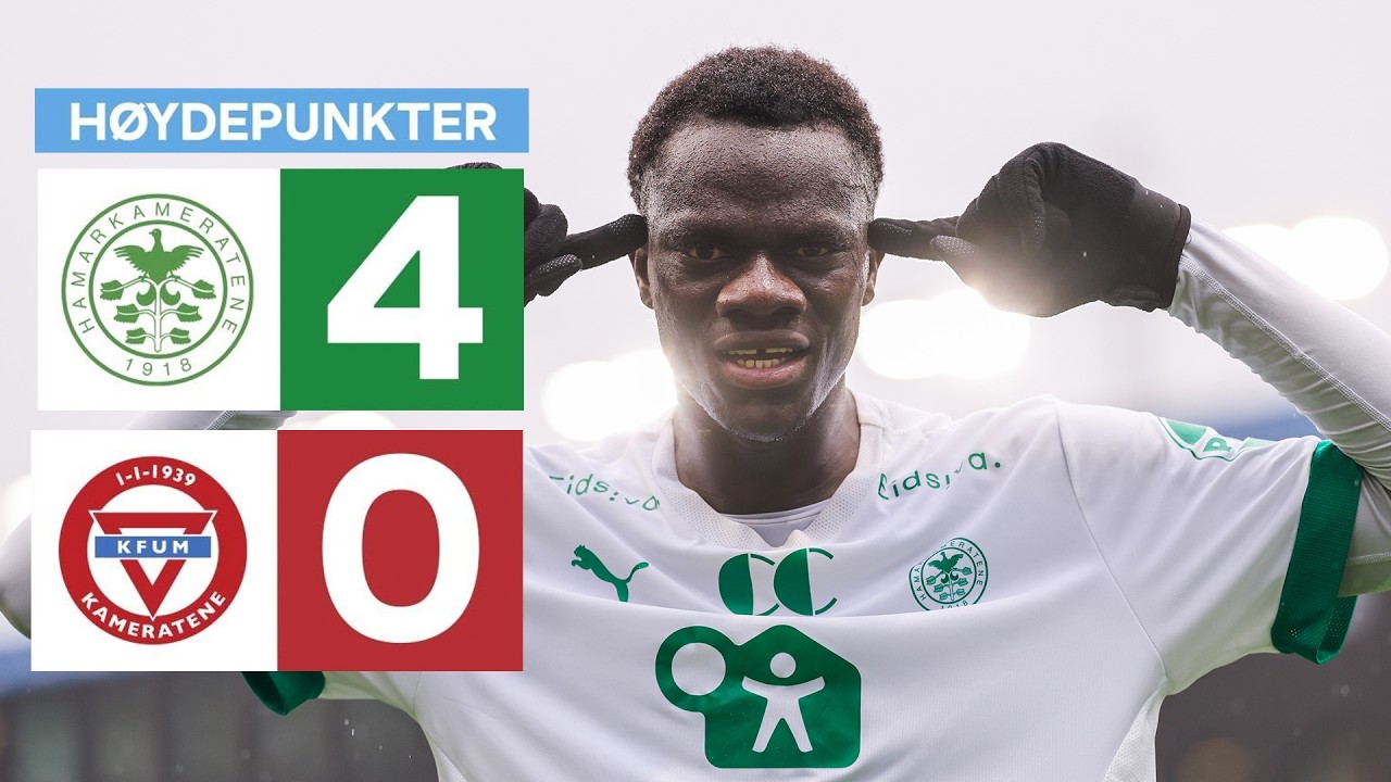HamKam vs KFUM Oslo Highlights