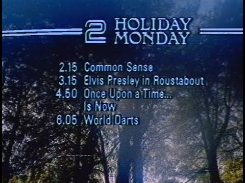 Monday 3rd January 1983 - BBC2 - Bank Holiday Monday - Royal Institutes Christmas Lectures - Rare