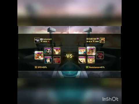 Aegir vs Gany hathor - Summoners war