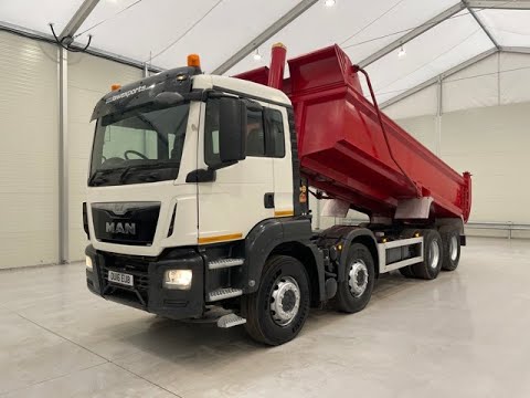 OU16 EUB - MAN TGS 32.400 8x4 Steel Tipper | Law Truck Centre UK